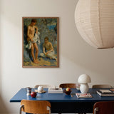 After the Bath - Henry Scott Tuke Kunstdruck / Leinwand, Poster Drucke & Visuelle Kunstwerke, Toby Leon