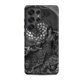 Alcina’s Beauty Overcomes All of Ruggiero’s Misgivings - Gustave Dore Phone Case, Samsung Galaxy S25 Ultra / Matte, Mobile Cases, Toby Leon
