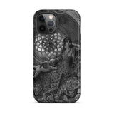 Alcina’s Beauty Overcomes All of Ruggiero’s Misgivings - Gustave Dore Phone Case Iphone 12 Pro Max / Matte Black White Iphone Case
