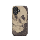 All is Vanity - Charles Allan Gilbert Iphone Case, 16 / Matte, Optical Illusion Phone Case Two Women Skull