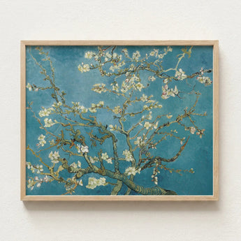 Framed Reproduction Vincent Van Gogh’s Almond Blossom Painting Gogh, Dutch Master’s Post-impressionist