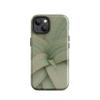 Custodia Iphone con Motivo Aloe, 14 / Lucido, Custodie per Cellulari, Toby Leon