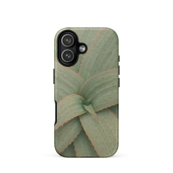 Custodia Iphone con Motivo Aloe, 17 / Opaco, Custodie per Cellulari, Toby Leon