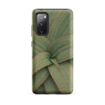 Aloe Pattern Phone Case, Samsung Galaxy S20 Fe / Matte, Mobile Cases, Toby Leon