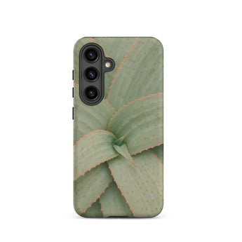 Aloe Pattern Phone Case, Samsung Galaxy S24 / Matte, Mobile Cases, Toby Leon