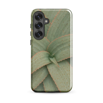Aloe Pattern Phone Case, Samsung Galaxy S25 Plus / Gloss, Mobile Cases, Toby Leon