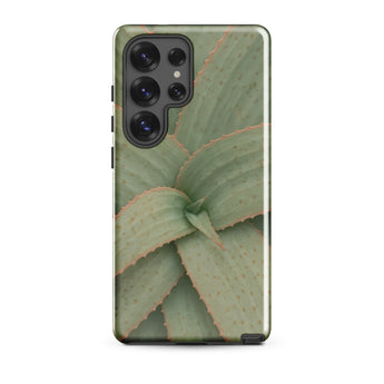 Aloe Pattern Phone Case, Samsung Galaxy S25 Ultra / Gloss, Mobile Cases, Toby Leon