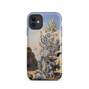 Altar - Surreal Cactus Goddess Art Phone Case Iphone 11 / Matte Iphone Case Surreal Desert Scene Cactus Goddess, Goddess Art, Evolved