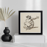 Althaemenes in Despair - Nicolai Abraham Abildgaard Art Print / Canvas, Posters Prints & Visual Artwork, Toby Leon