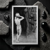The Anarchist - Sascha Schneider Kunstdruck / Leinwand, 12x17’’ / A3 / Ungerahmt / Weißer Rand, Poster, Drucke & visuelle Kunstwerke, Toby Leon