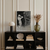 The Anarchist - Sascha Schneider Art Print / Canvas Minimalist Black Unit Nine Square Compartments Books Decorative Sneider, Schneider’s,