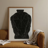 Anatomical Study of a Man’s Back Muscles - Reijer Stolk Art Print / Canvas, Posters Prints & Visual Artwork, Toby Leon