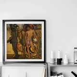 Our Ancient Gods - Saturnino Herran Art Print / Canvas, Ancient Gods, Saturnino Herrán Pressed, Picture’s Lower Two-thirds, Ceremonial