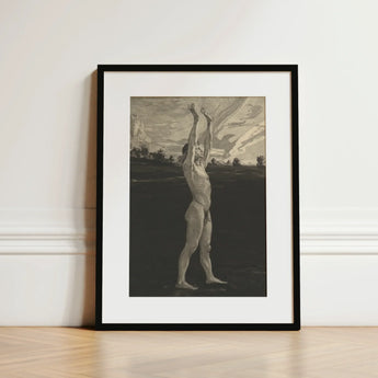 And Yet Death: Second Part - Max Klinger Art Print / Canvas, Male Nude, Prints