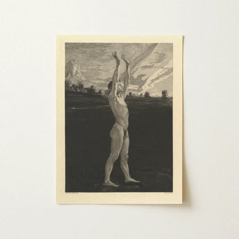 And Yet Death: Second Part - Max Klinger Art Print / Canvas, Male Nude, Prints