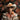 Cowboy Hat Floral Embellishments Pearl Accents Cream-colored Leather Spanish Vaquero Charm, Hispanic Gay, Art