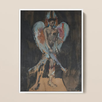 The Angel of Sodom - Christian Berard Art Print / Canvas, 12x16’’ / 31x41cm / White Frame, Posters Prints & Visual Artwork, Toby Leon