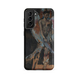 The Angel of Sodom - Christian Berard Phone Case Samsung Galaxy S21 Fe / Matte Black Phone Case Textured Abstract Painting Muscular Figure
