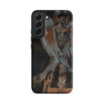 The Angel of Sodom - Christian Berard Phone Case Samsung Galaxy S22 Plus / Matte Black Phone Case Bold Abstract Painting Muscular Figure