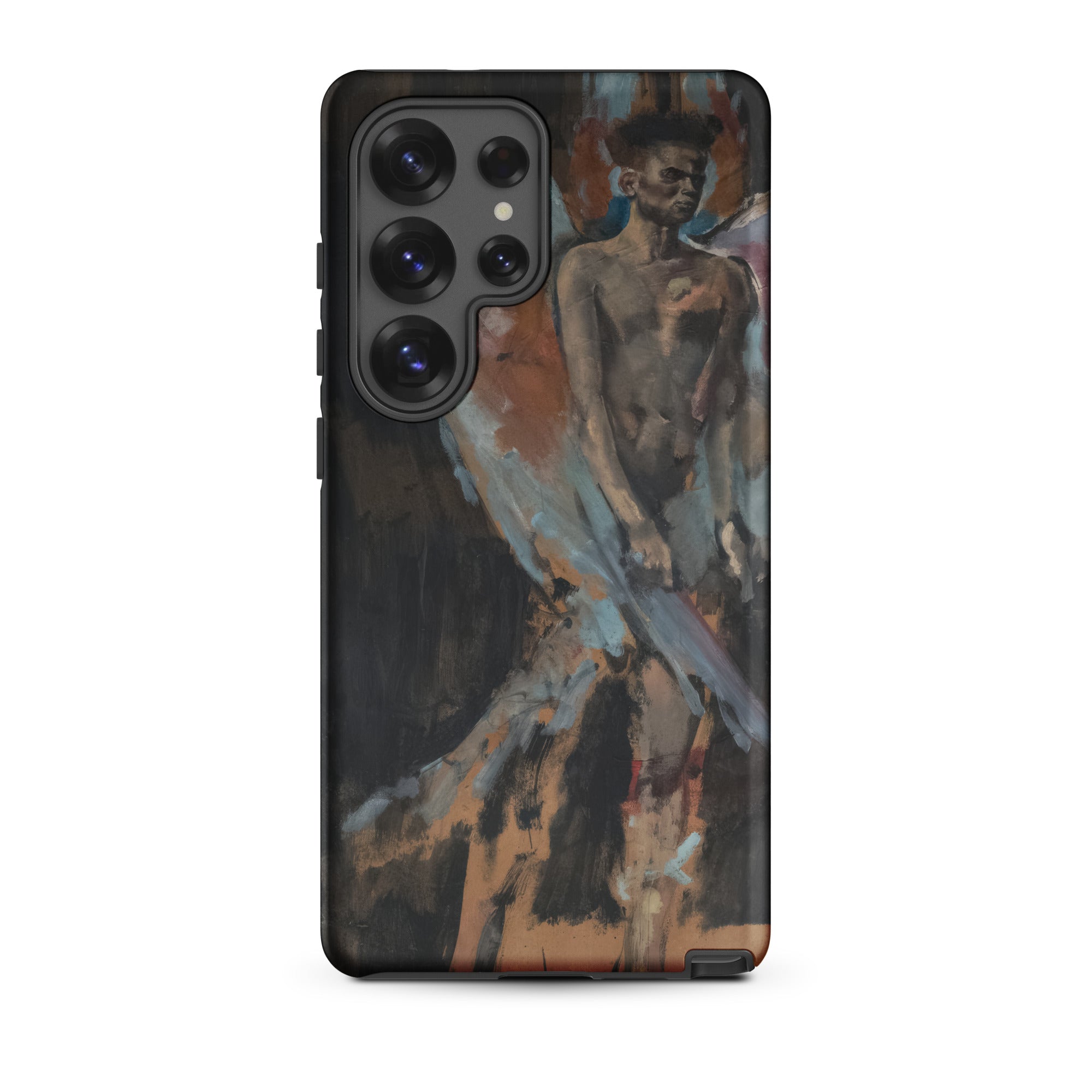 The Angel of Sodom - Christian Berard Samsung Case, Galaxy S25 Ultra / Matte, Smartphone Case Expressive Painting Figure