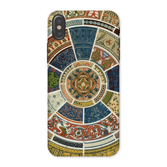 Another Grammar of Ornament - Owen Jones Phone Case Iphone x / Matte Ornate Circular Design Phone Case Intricate Patterns Vibrant Owen