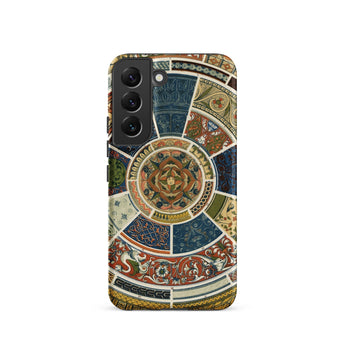 Another Grammar of Ornament - Owen Jones Phone Case Samsung Galaxy S22 / Matte Vibrant Intricately Designed Phone Case Circular Mosaic