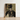Framed Portrait Person Elaborate Dark Hair Adorned Gold Gay French Vampire, Wrapped, Gothic Couture