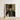 Framed Portrait Person Elaborate Black Gold Ornate Hair Gay French Vampire, Wrapped, Gothic Couture