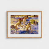 Anzacs Bathing - George Washington Lambert Art Print / Canvas, Captures Prints