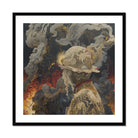 Apocalypso - Beautiful Apocalypse Art Print, Framed Art Print Figure Ornate Lace Attire