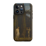 Custodia per iPhone Apollo & Marsyas - Mito greco di Hans Thoma, 15 Pro Max / Opaca, Custodie per telefoni cellulari, Toby Leon