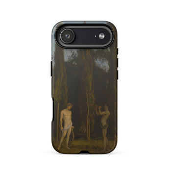 Custodia per iPhone Apollo & Marsyas - Mito greco di Hans Thoma, 17 Air / Opaca, Custodie per telefoni cellulari, Toby Leon