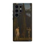 Apollo & Marsyas - Hans Thoma Greek Myth Phone Case, Samsung Galaxy S24 Ultra / Matte, Mobile Cases, Toby Leon