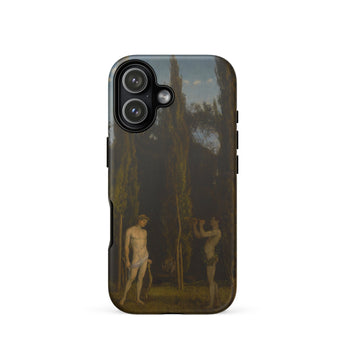 Apollo & Marsyas - Hans Thoma Greek Myth Phone Case Iphone 17 / Matte Iphone 12 Case Tree Knowledge Design Greek Myth