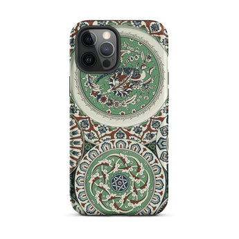 Arabesque Pattern - Auguste Racinet Iphone Case 12 Pro Max / Matte Patterned Smartphone Case Auguste Racinet, Racinet Arabesque Art,