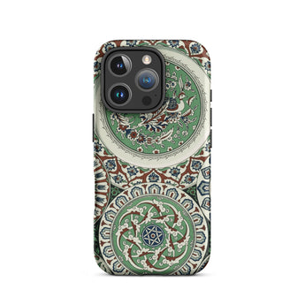 Arabesque Pattern - Auguste Racinet Iphone Case 16 Pro / Matte Patterned Smartphone, Art, Islamic Artistry Mobile Phone Cases