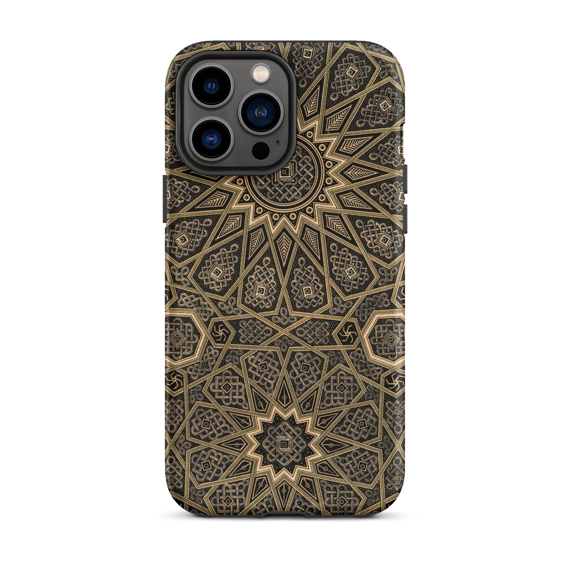 Arabic Ceiling - Emile Prisses D’avennes Iphone Case, 13 Pro Max / Matte, Ornate Patterned Phone Case