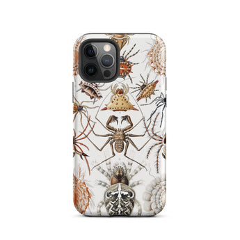 Arachnida - Ernst Haeckel Spider Taxonomy Phone Case Iphone 12 Pro / Matte Spider-themed Phone Case Ernst Haeckel Spider, Spider Taxonomy,