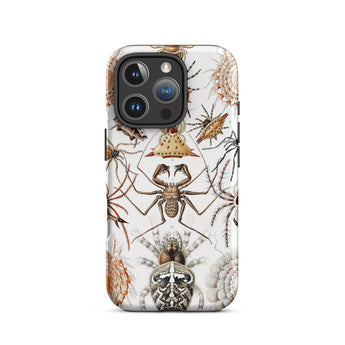 Arachnida - Ernst Haeckel Spider Taxonomy Phone Case Iphone 16 Pro / Matte Spider-themed Phone Case Ernst Haeckel Spider, Spider Taxonomy,