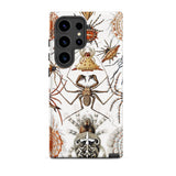 Arachnida - Ernst Haeckel Spider Taxonomy Phone Case Samsung Galaxy S24 Ultra / Matte White Phone Case Adorned Detailed Illustration