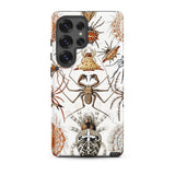 Arachnida - Ernst Haeckel Spider Taxonomy Phone Case Samsung Galaxy S25 Ultra / Matte White Phone Case Adorned Detailed Illustration