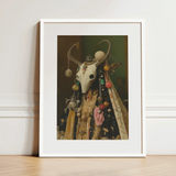 Aradia - Pagan Priestess Art Print / Canvas, 12x16’’ / 31x41cm / White Frame / Matboard, Posters Prints & Visual Artwork, Toby Leon
