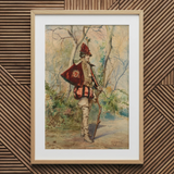 Archer - Casimiro Tomba Art Print / Canvas, 20x30’’ / 51x76cm / Natural Frame / Matboard, Posters Prints & Visual Artwork, Toby Leon