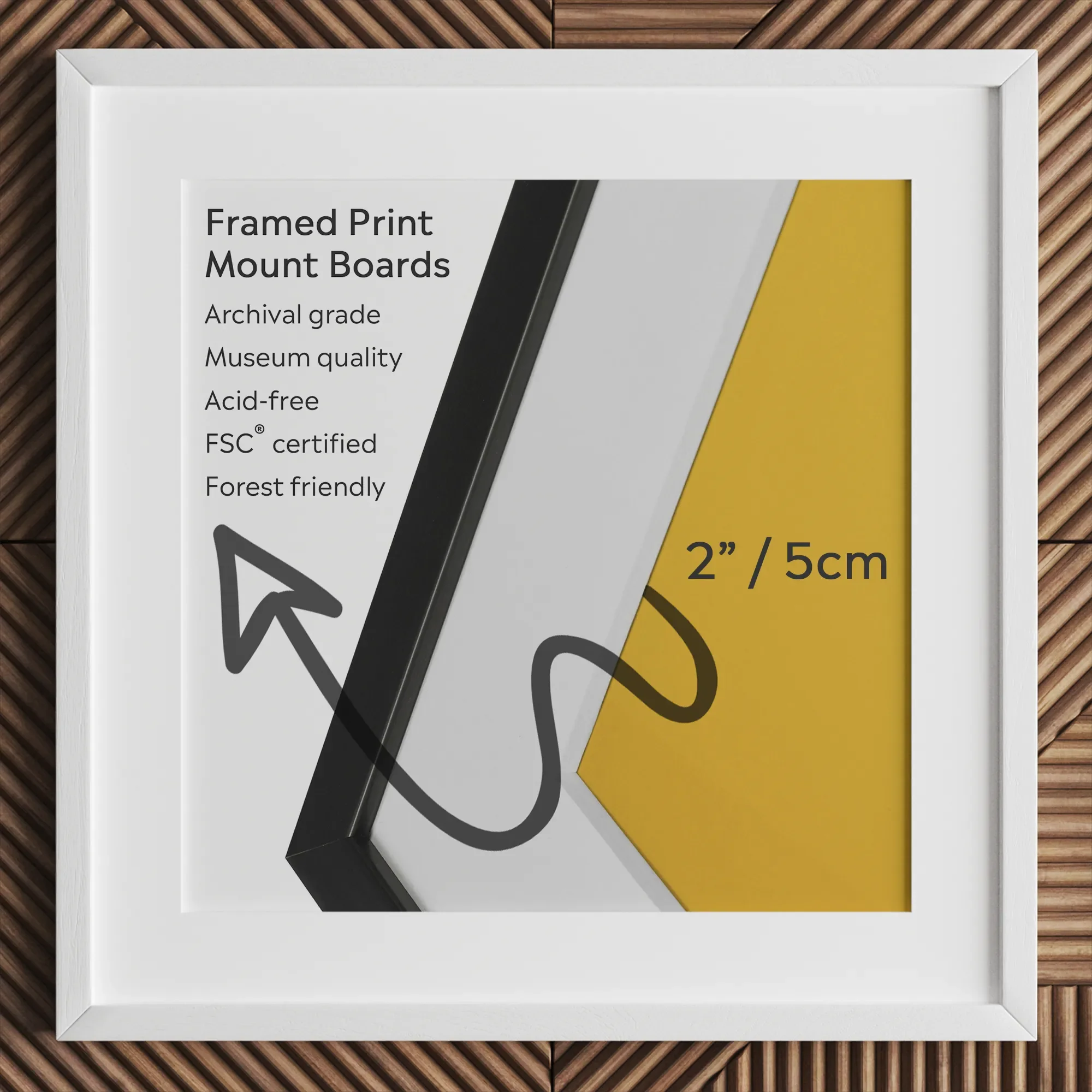 Archer Casimiro Tomba Art Print, Framed Print Mount Board