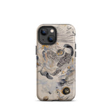 Archimedes - Surreal Owl Art Phone Case, Iphone 13 Mini / Matte, Mobile Cases, Toby Leon
