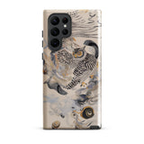 Archimedes - Surreal Owl Art Phone Case, Samsung Galaxy S22 Ultra / Gloss, Mobile Cases, Toby Leon