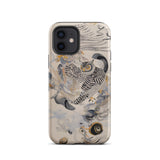 Archimedes - Surreal Owl Art Phone Case Iphone 12 / Matte Owl-themed Iphone Case Surreal Owl Art, Ether, Each Wingbeat Scribbling, Visual