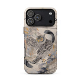 Archimedes - Surreal Owl Art Phone Case Iphone 17 Pro Max / Matte Iphone 12 Pro Max Case Owl Design Black Surreal Art, Ether, Each Wingbeat