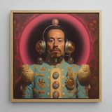 Armando - Gay Mexican Astronaut Art Print / Canvas, Gay Mexican Astronaut, Mexican Astronaut Aesthetic, Gayest Astronaut