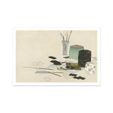 Art Supplies - Kamisaka Sekka Meiji Print / Canvas, 17x12’’ / A3 / Unframed / White Border, Posters Prints & Visual Artwork, Toby Leon